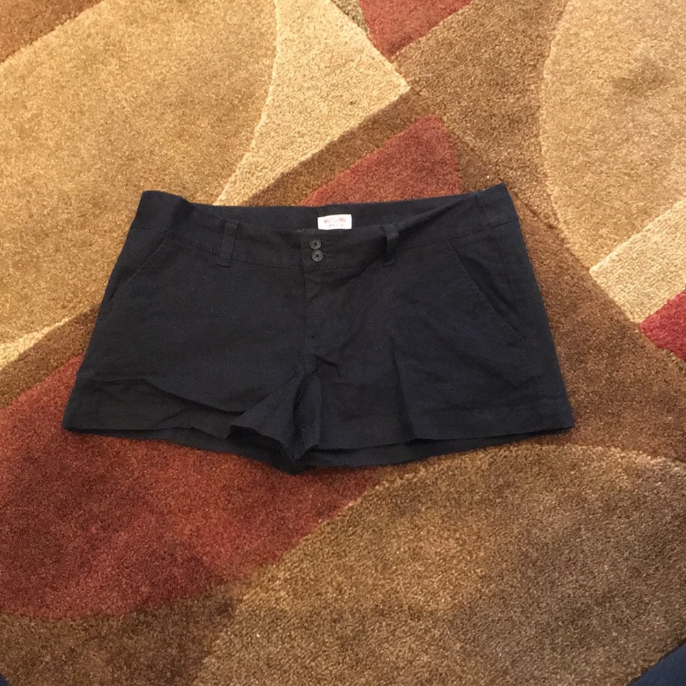 Black shorts